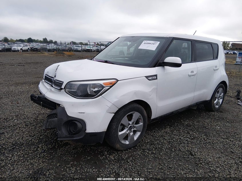 Vin: kndjn2a2xj7892123, lot: 46579754, kia soul 20182