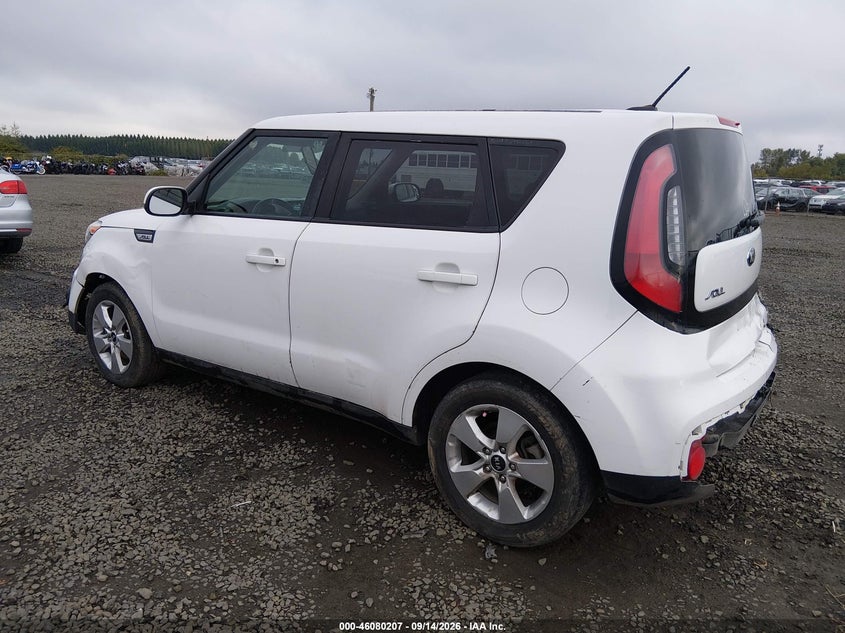 Vin: kndjn2a2xj7892123, lot: 46579754, kia soul 20183