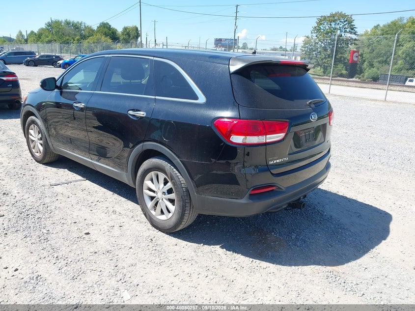 Vin: 5xypg4a37gg085157, lot: 46579804, kia sorento 2.4l l 20163