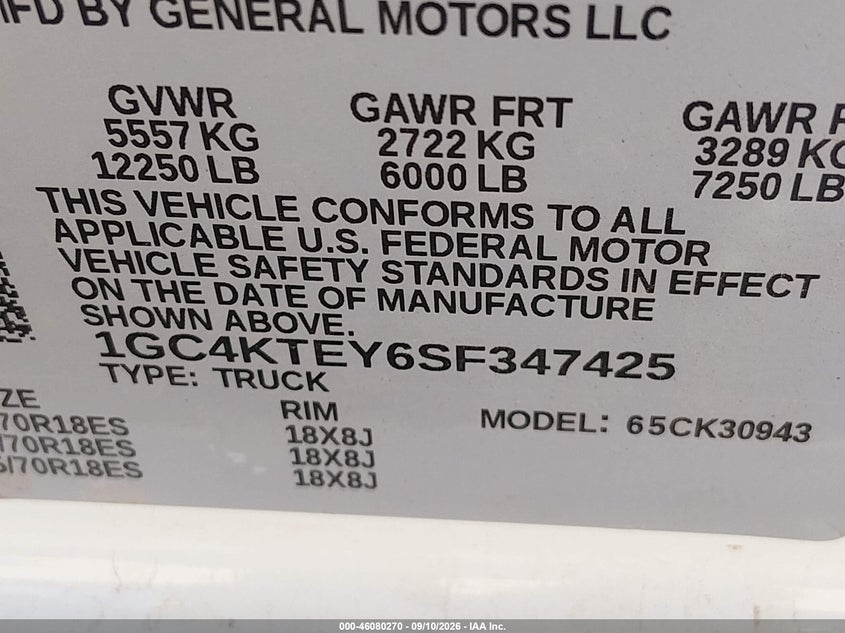 2025 CHEVROLET SILVERADO 3500HD auction photo 8
