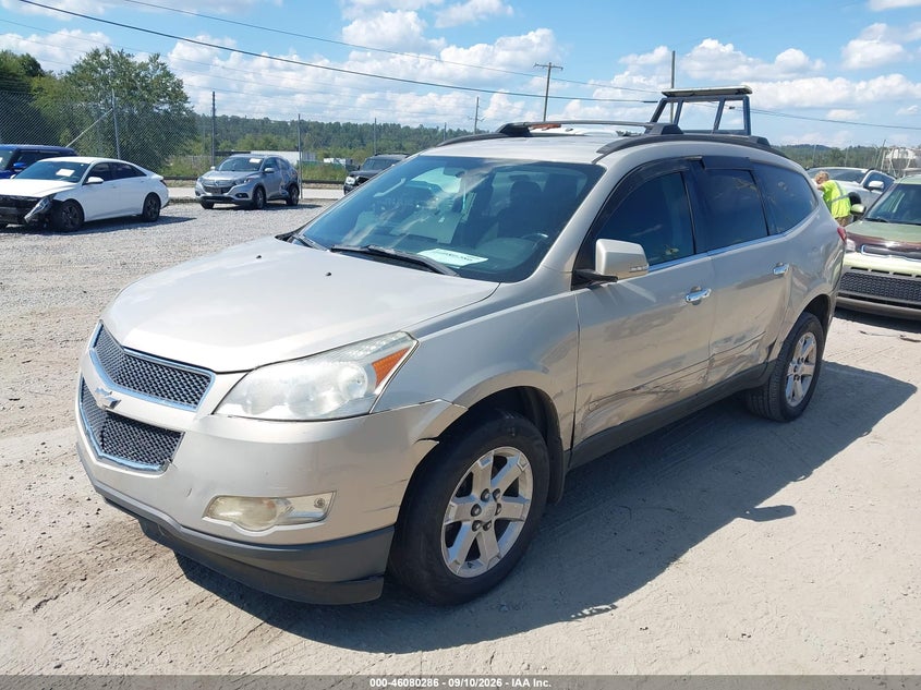 Vin: 1gnlrfed4as145542, lot: 46579833, chevrolet traverse lt 20102