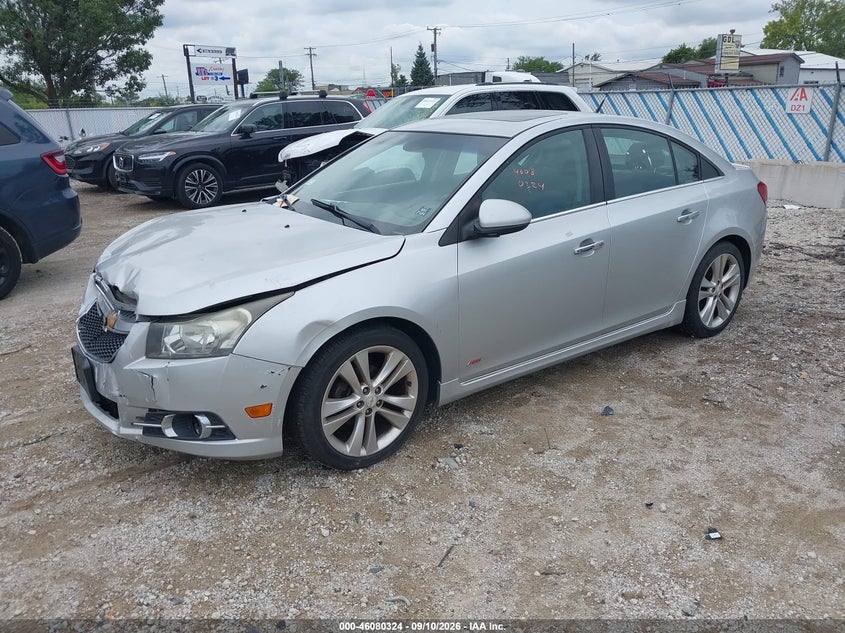 Vin: 1g1pg5sb4d7318120, lot: 46579871, chevrolet cruze ltz 20132