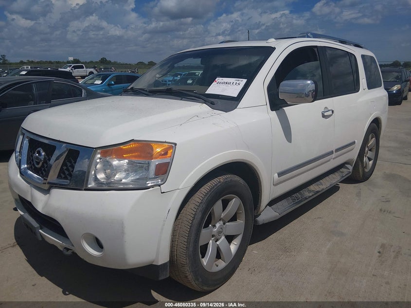 Vin: 5n1ba0nd0cn613840, lot: 46579882, nissan armada sl 20122