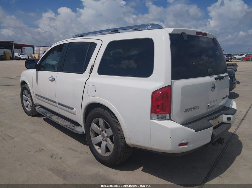 Vin: 5n1ba0nd0cn613840, lot: 46579882, nissan armada sl 20123