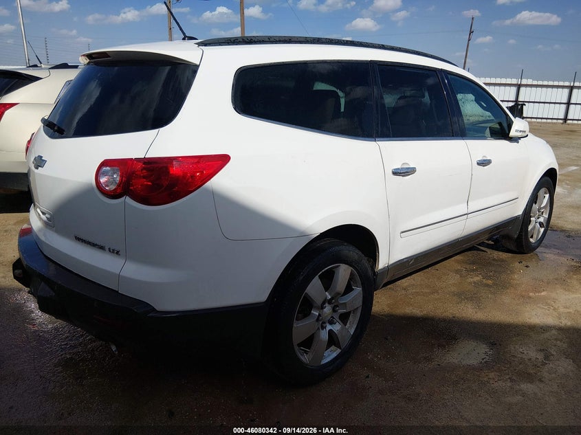 Vin: 1gnkvled2cj147336, lot: 46579889, chevrolet traverse ltz 20124