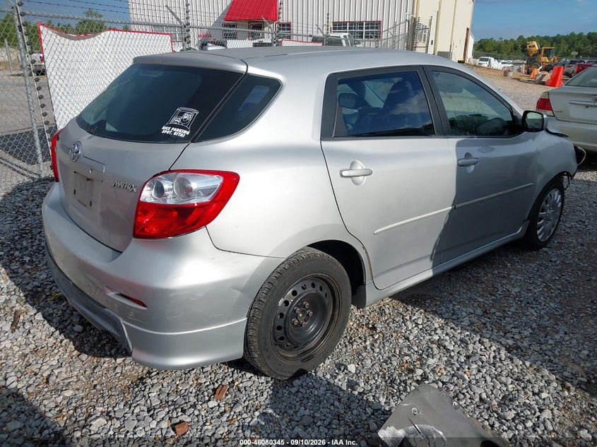 Vin: 2t1ku4ee8ac262364, lot: 46579892, toyota matrix 20104