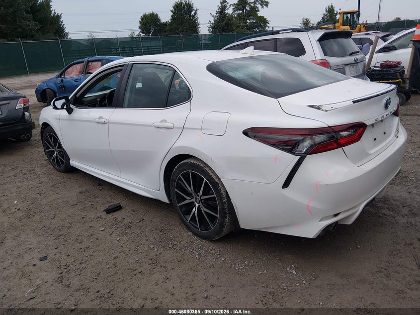 Vin: 4t1s31ak4nu585263, lot: 46579912, toyota camry se hybrid 20223
