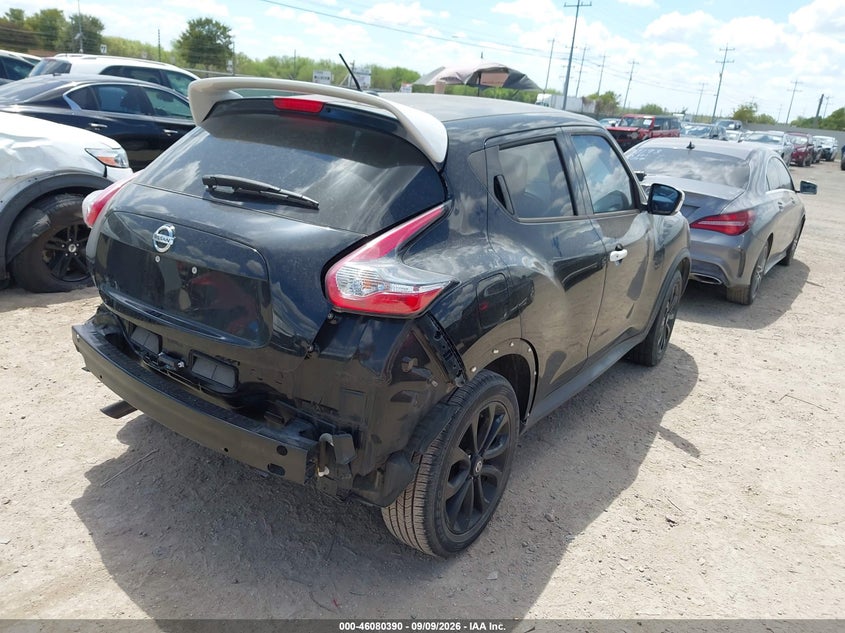 Vin: jn8af5mr0ht702469, lot: 46579937, nissan juke sv 20174