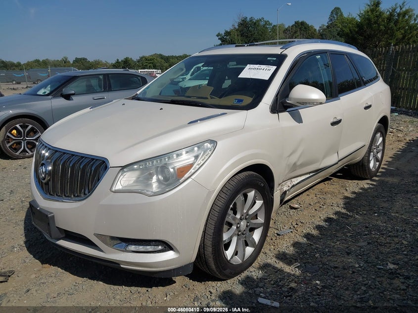 2015 Buick Enclave, Left Side, IAAI, VIN 5GAKRCKD2FJ325334 — photo 2