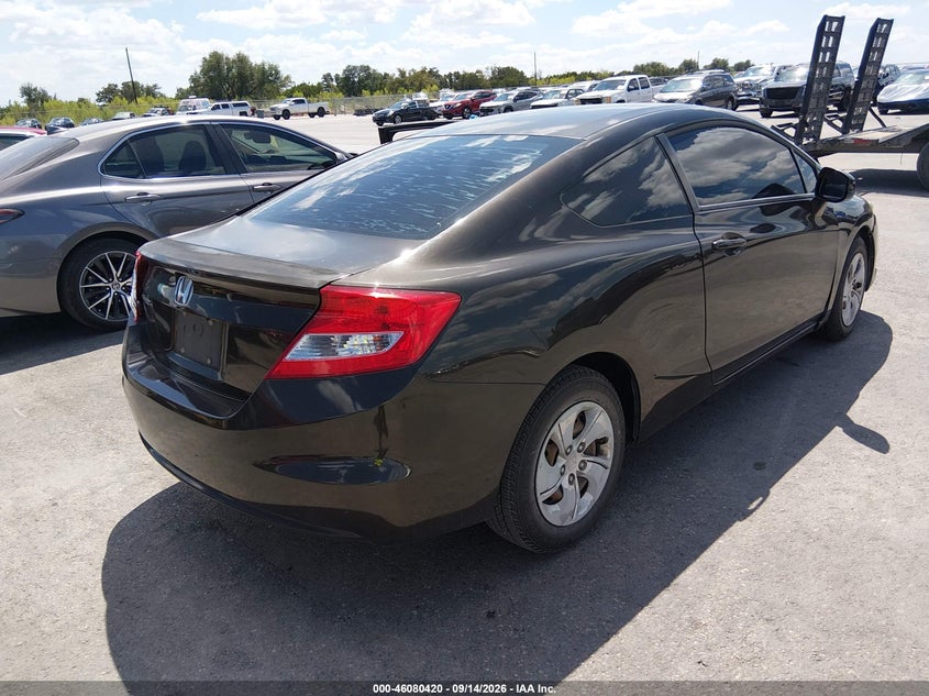 Vin: 2hgfg3b51dh505094, lot: 46579966, honda civic lx 20134