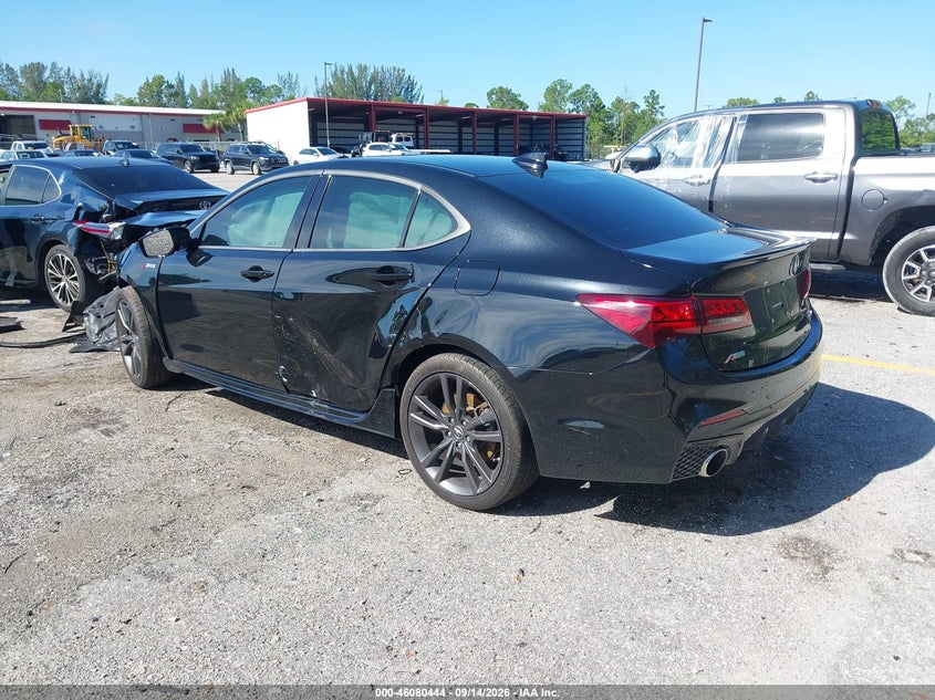 Vin: 19uub3f68la002393, lot: 46579991, acura tlx a-spec/a-spec w/red leather 20203