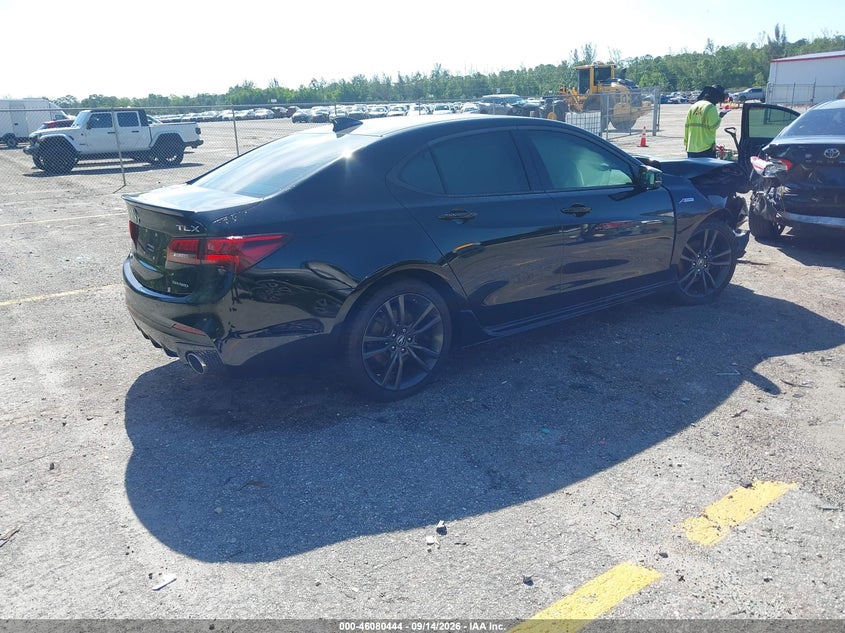 Vin: 19uub3f68la002393, lot: 46579991, acura tlx a-spec/a-spec w/red leather 20204