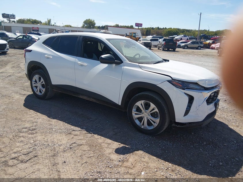 Vin: kl77lfep2sc183687, lot: 46580018, chevrolet trax fwd ls 2025 img_1