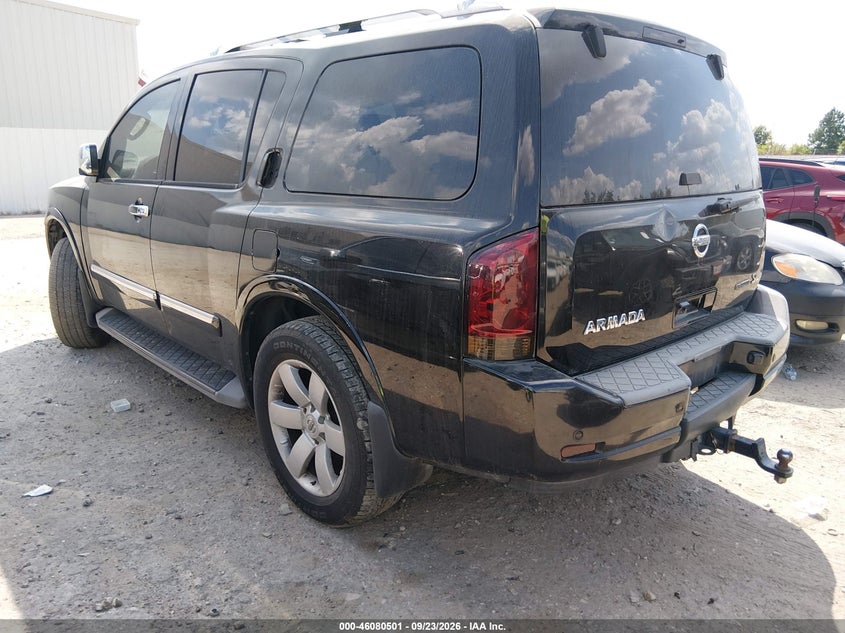 Vin: 5n1ba0nd2bn600442, lot: 46580048, nissan armada sl 20113