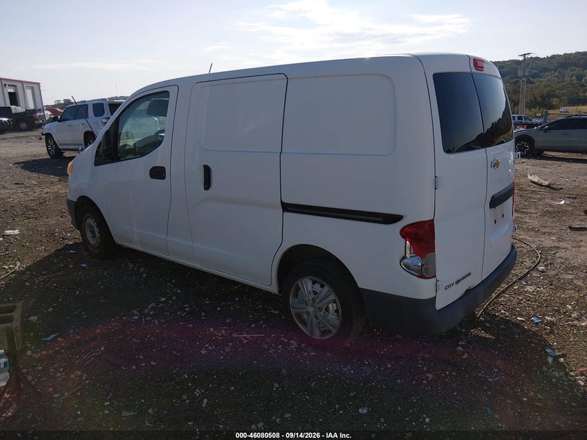 Vin: 3n63m0yn6hk695300, lot: 46580057, chevrolet city express 1ls 20173