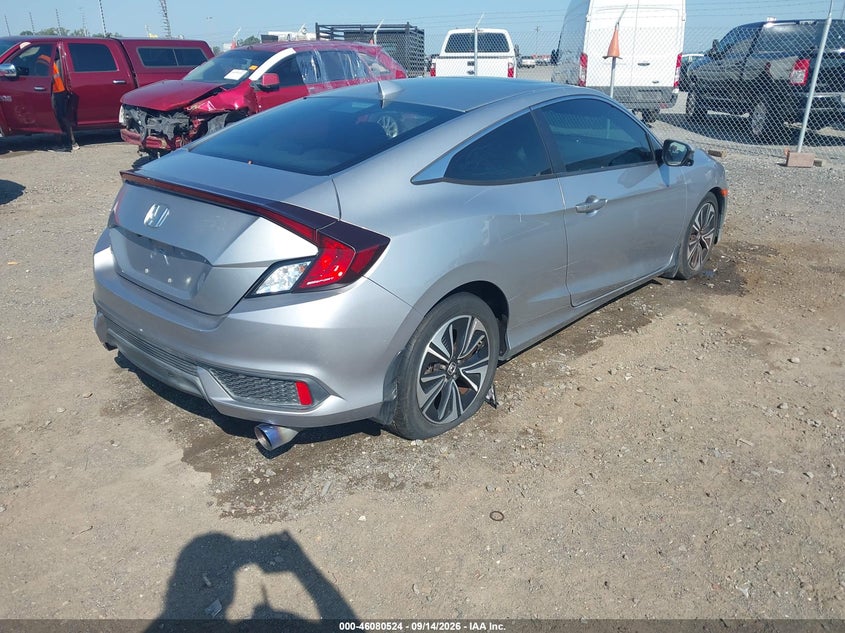 Vin: 2hgfc3b3xjh357243, lot: 46580071, honda civic ex-t 20184