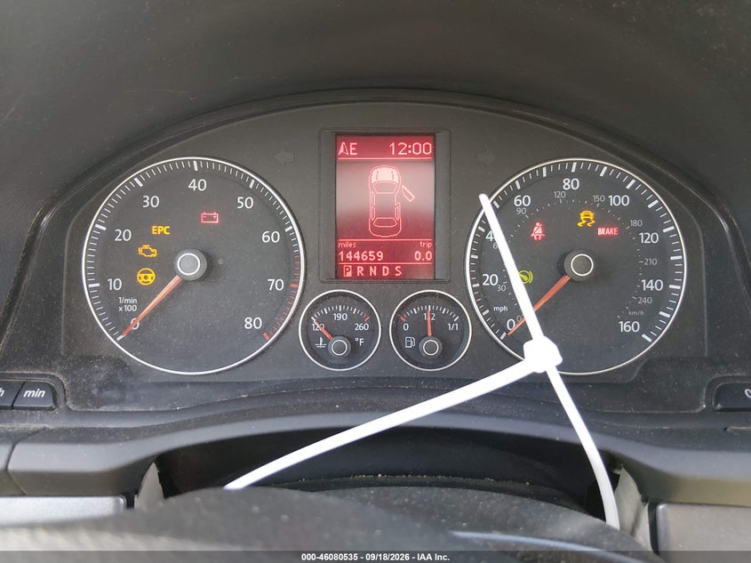 VOLKSWAGEN EOS 2007 VIN WVWBA71F87V042687