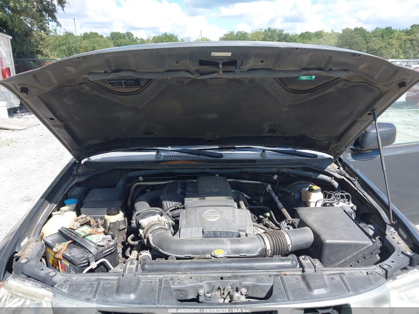 NISSAN XTERRA 2007 VIN 5N1AN08U07C546699