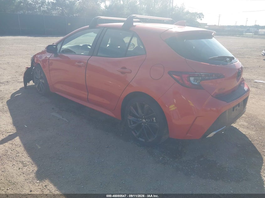 Vin: jtnc4mbe6p3197326, lot: 46580094, toyota corolla xse 20233