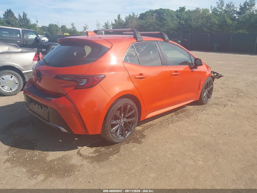 Vin: jtnc4mbe6p3197326, lot: 46580094, toyota corolla xse 20234