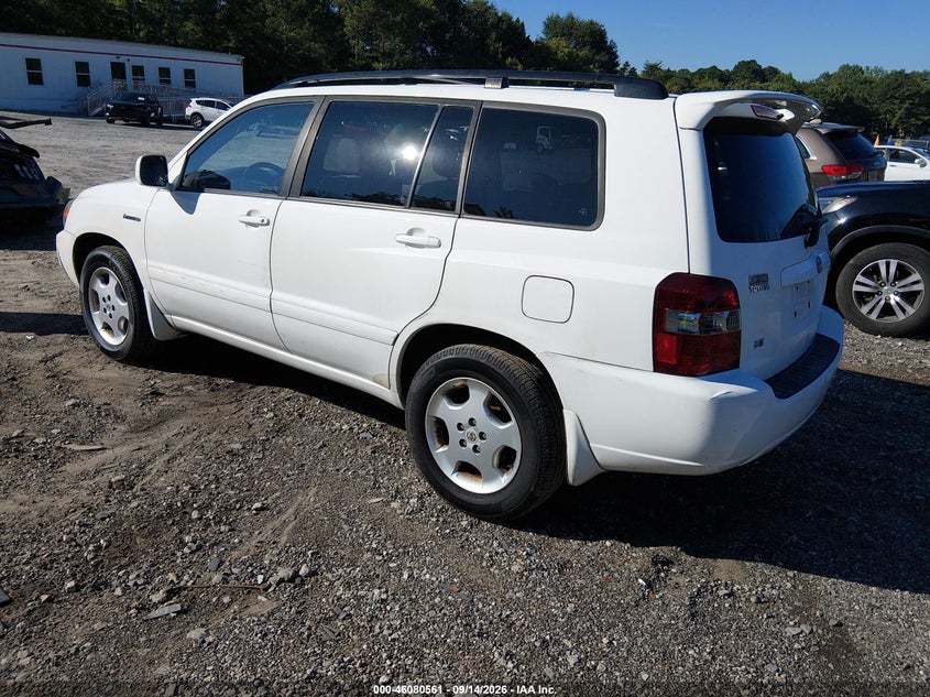 TOYOTA HIGHLANDER 2004 VIN JTEDP21A540041032