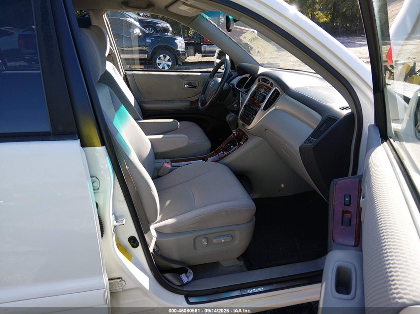 TOYOTA HIGHLANDER 2004 VIN JTEDP21A540041032