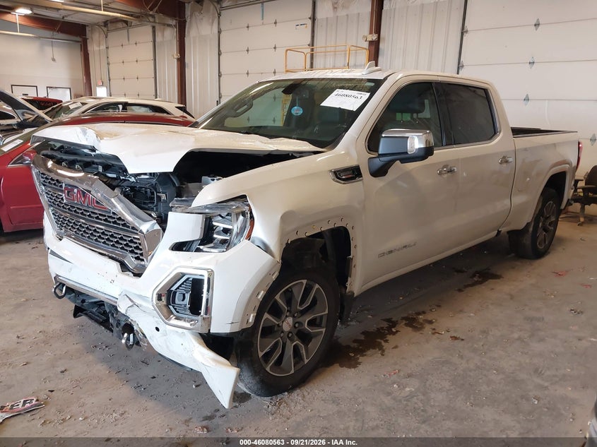 Vin: 3gtu9fet5lg190732, lot: 46580110, gmc sierra 1500 4wd  standard box denali 20202