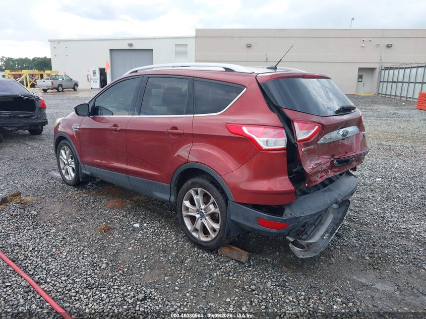 Vin: 1fmcu0jx7euc19921, lot: 46580112, ford escape titanium 20143