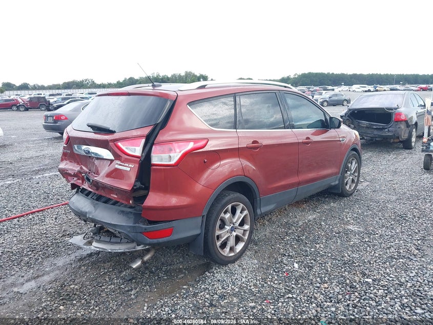 Vin: 1fmcu0jx7euc19921, lot: 46580112, ford escape titanium 20144
