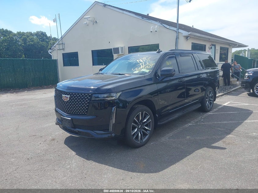 Vin: 1gys4kkl0mr484604, lot: 46580183, cadillac escalade esv 4wd premium luxury 20212
