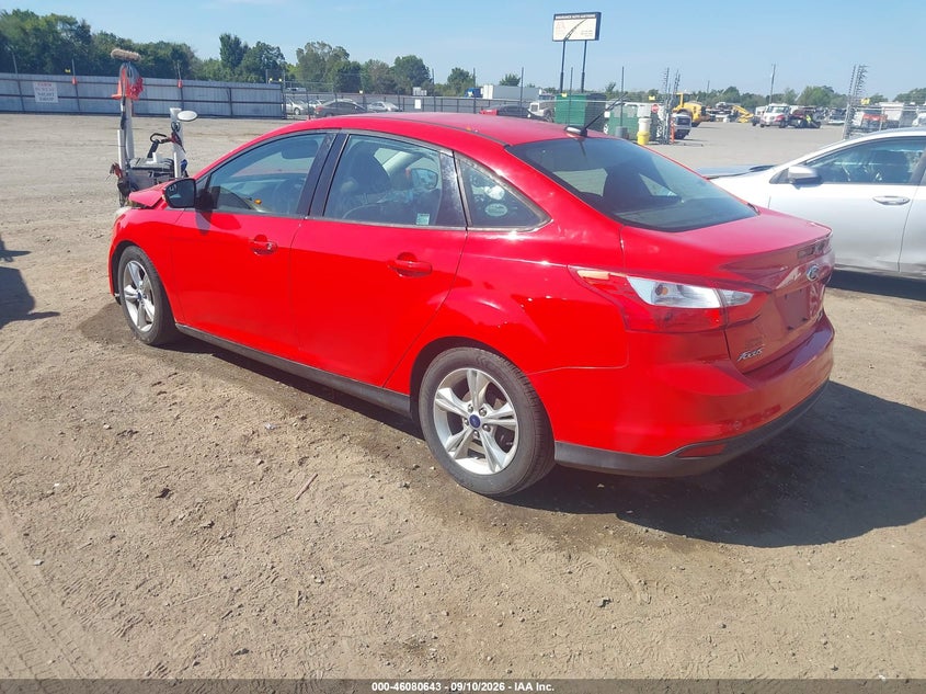 Vin: 1fadp3f27el287758, lot: 46580190, ford focus se 20143