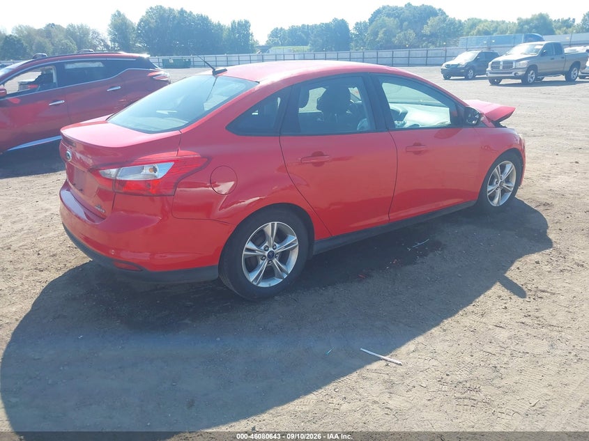 Vin: 1fadp3f27el287758, lot: 46580190, ford focus se 20144