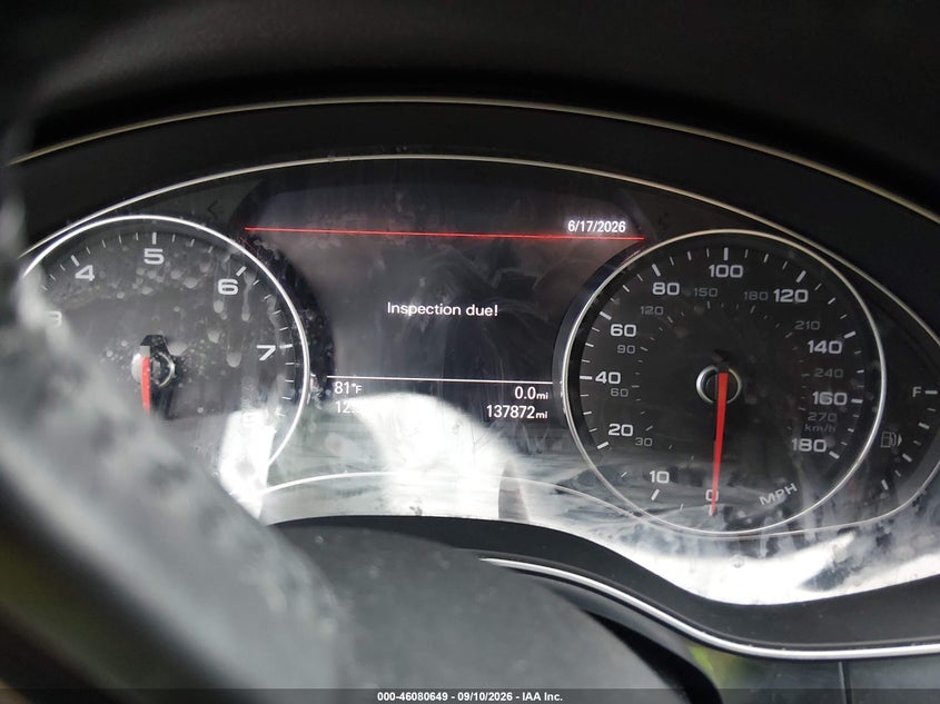 2016 AUDI A6 auction photo 7