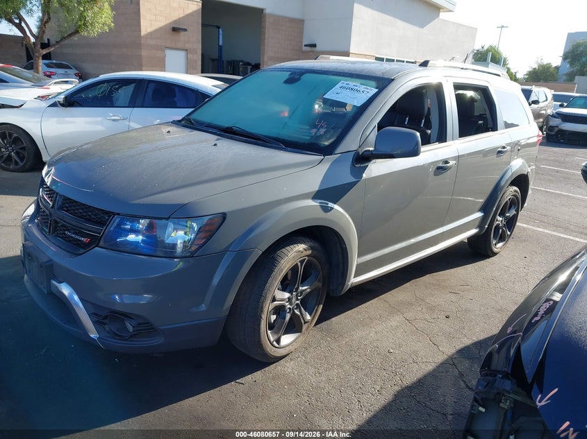 Vin: 3c4pdcgg4kt810020, lot: 46580204, dodge journey crossroad 20192