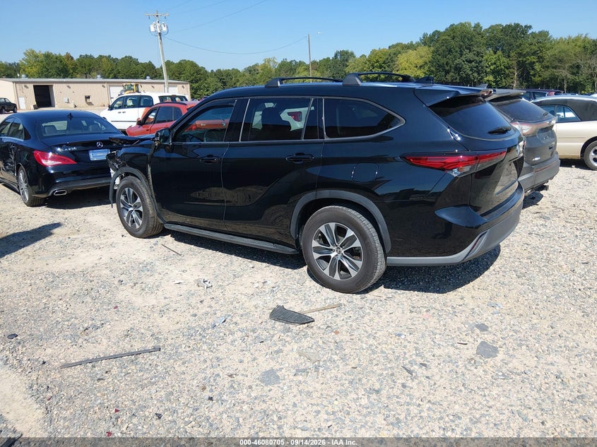 Vin: 5tdgzrah1ms521700, lot: 46580252, toyota highlander xle 20213