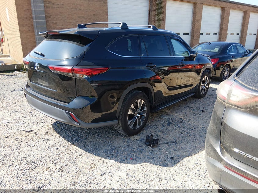 Vin: 5tdgzrah1ms521700, lot: 46580252, toyota highlander xle 20214
