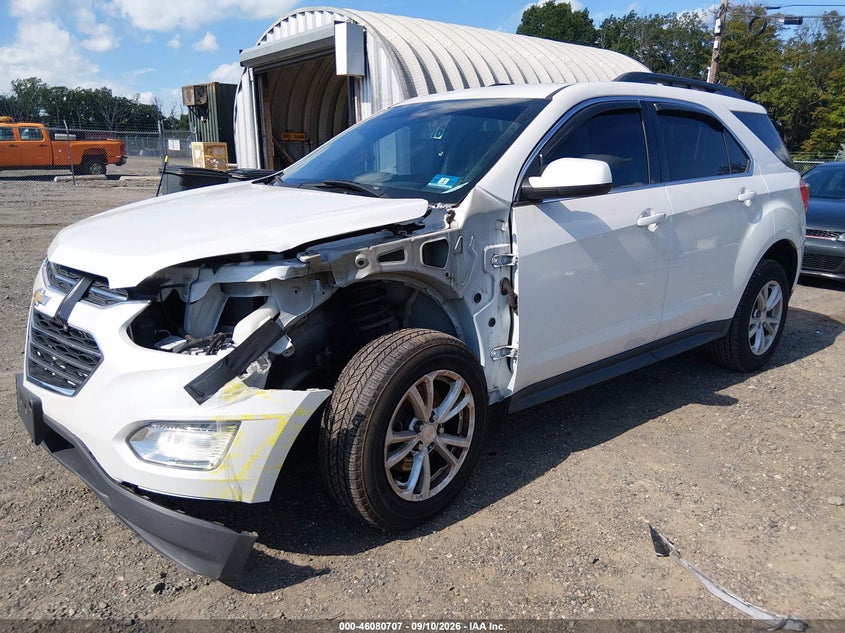 Vin: 2gnflfek7g6122166, lot: 46580254, chevrolet equinox lt 20162