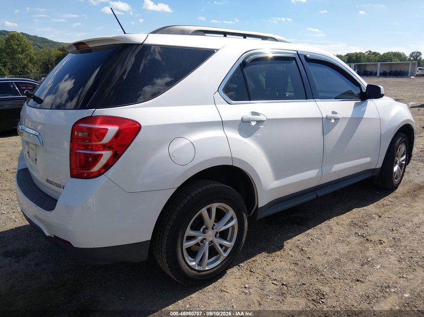 Vin: 2gnflfek7g6122166, lot: 46580254, chevrolet equinox lt 20164