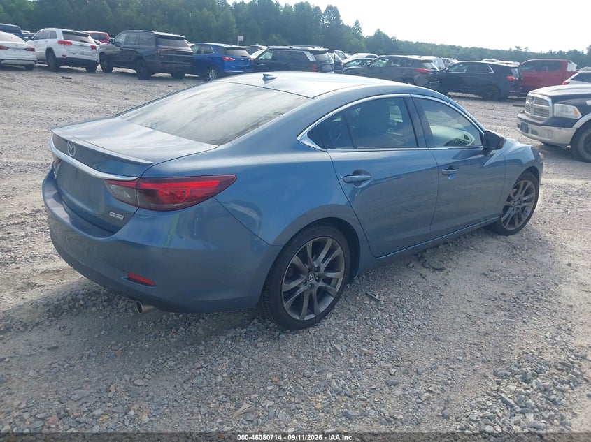 Vin: jm1gj1w52g1436261, lot: 46580261, mazda mazda6 i grand touring 20164