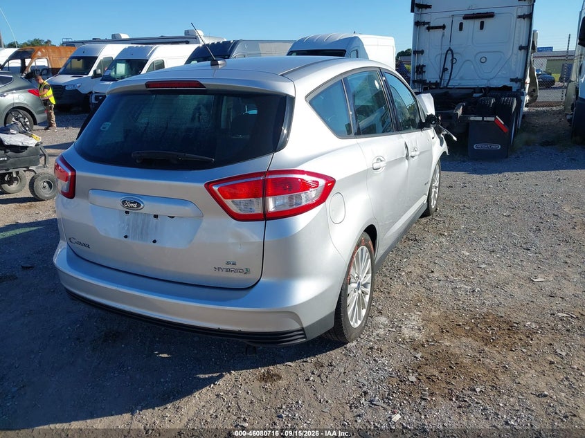 Vin: 1fadp5au8hl100648, lot: 46580263, ford c-max hybrid se 20174