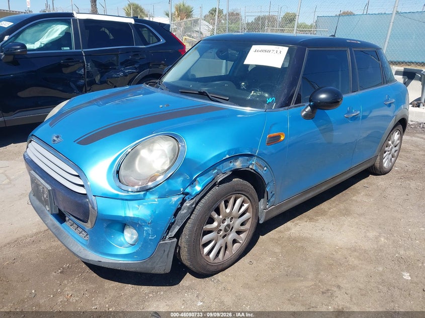 Vin: wmwxs5c59ft829327, lot: 46580280, mini hardtop cooper 20152