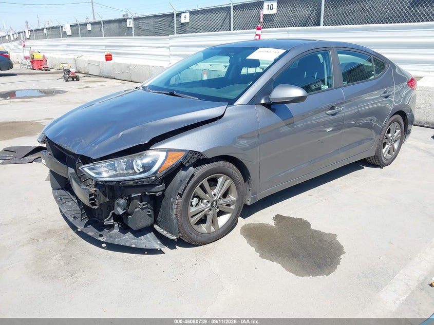 Vin: 5npd84lf0jh391057, lot: 46580286, hyundai elantra sel 20182
