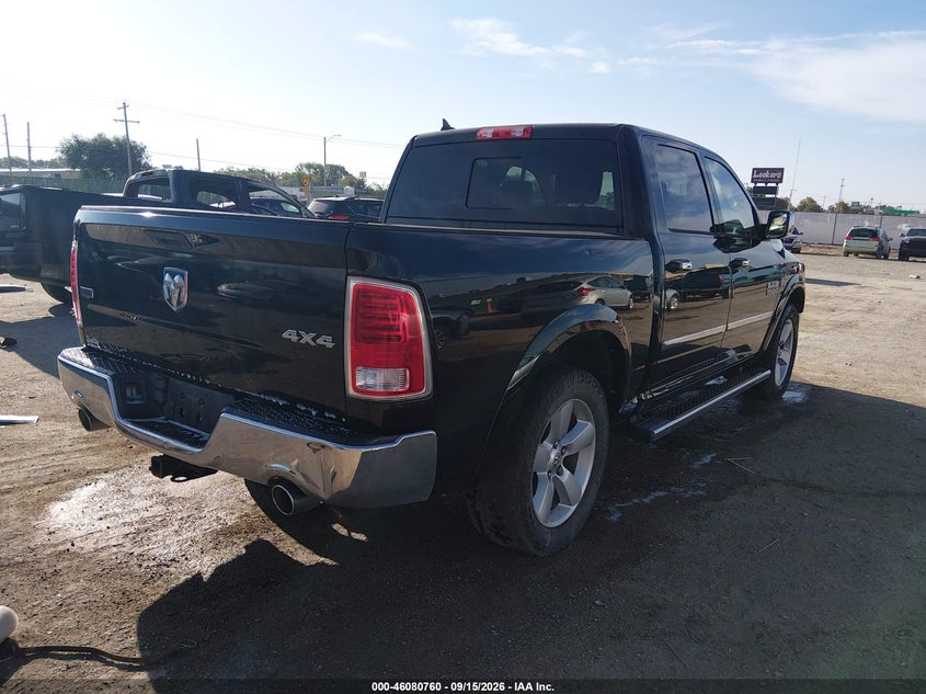 Vin: 1c6rr7nt7ds616269, lot: 46580307, ram 1500 laramie 20134