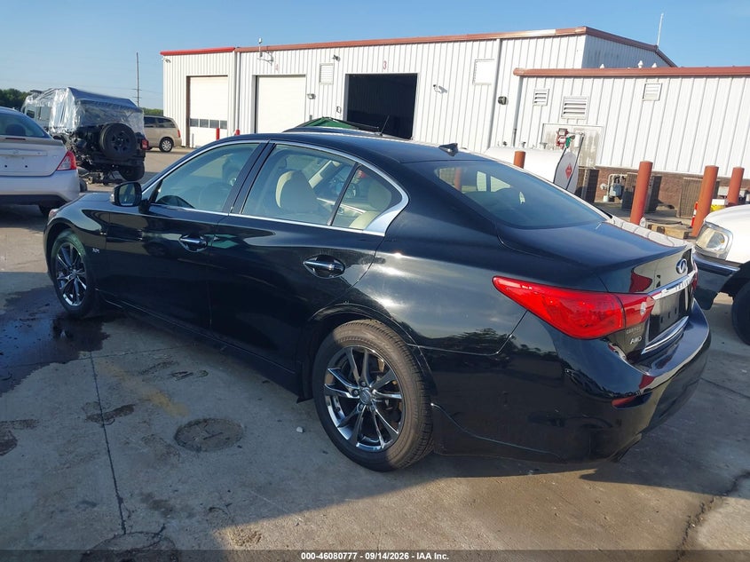 Vin: jn1ev7ar9hm841318, lot: 46580324, infiniti q50 3.0t signature edition 20173