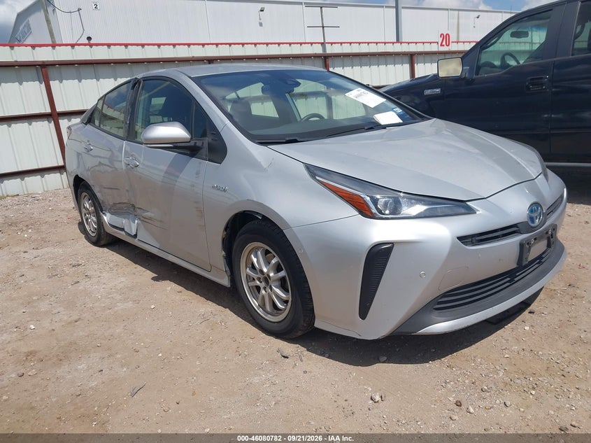 Vin: jtdkamfu7m3150280, lot: 46580329, toyota prius le 2021 img_1