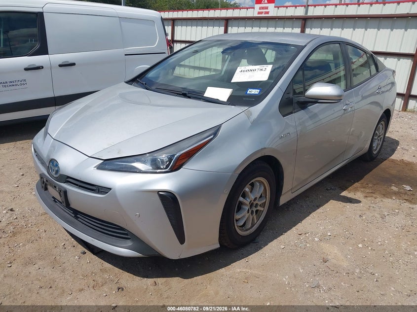 Vin: jtdkamfu7m3150280, lot: 46580329, toyota prius le 20212