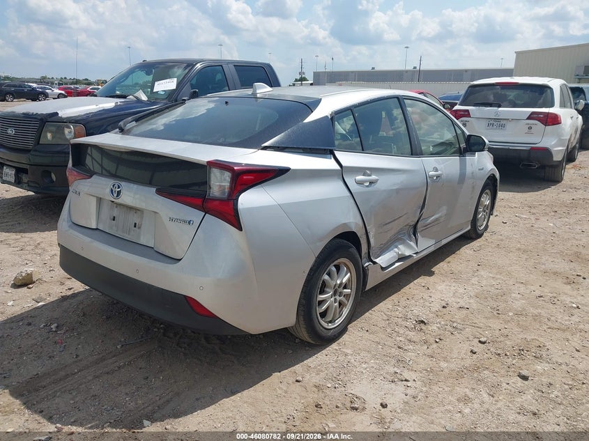 Vin: jtdkamfu7m3150280, lot: 46580329, toyota prius le 20214