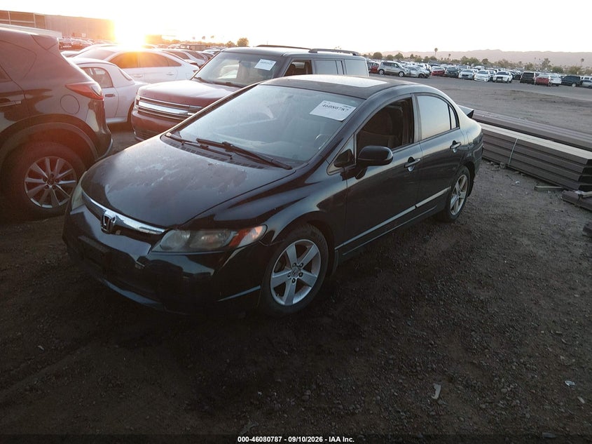 2008 Honda Civic, Unknown, IAAI, VIN 2HGFA16808H332328 — photo 2