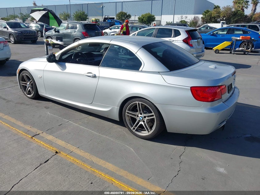 BMW 335IS 2012 VIN WBADX1C57CE570799