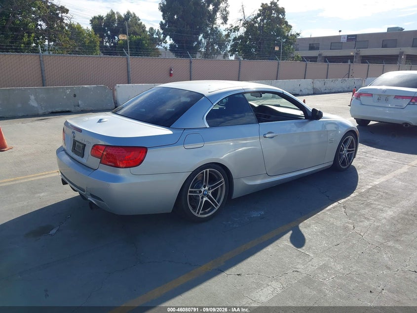 BMW 335IS 2012 VIN WBADX1C57CE570799